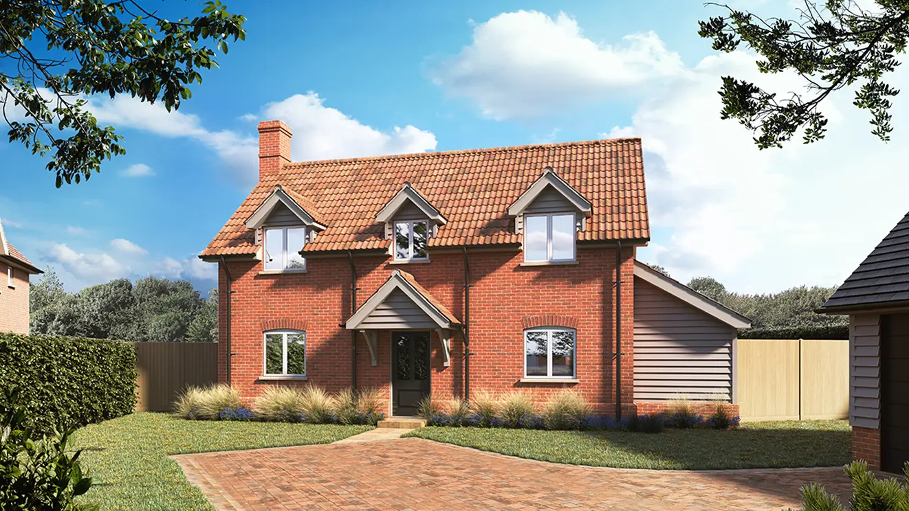 House in Lavenham - outside